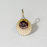 Color Change Garnet Joy Light Charm