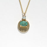 OAK Emerald + Opal Joy Light Necklace