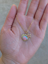 Australian Opal Love Light Charm