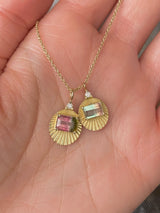 OAK Pastel Watermelon Tourmaline Joy Light Necklace