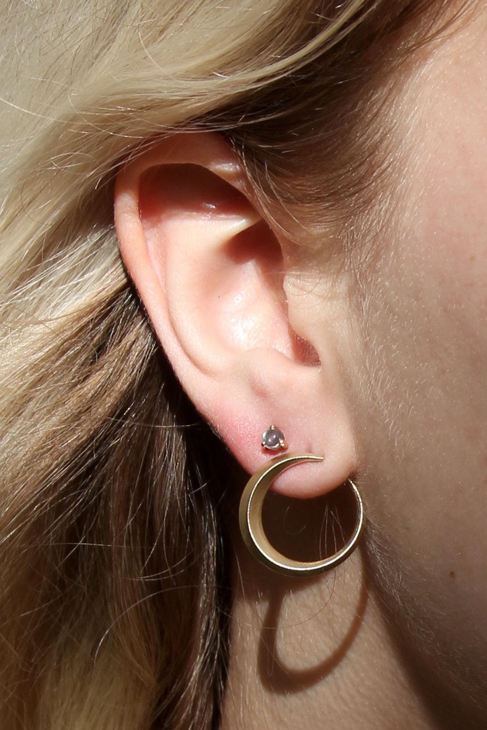 Labradorite Stud