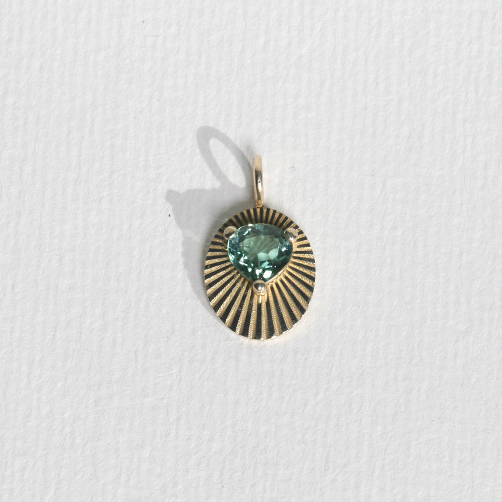 Green Tourmaline Joy Light Charm