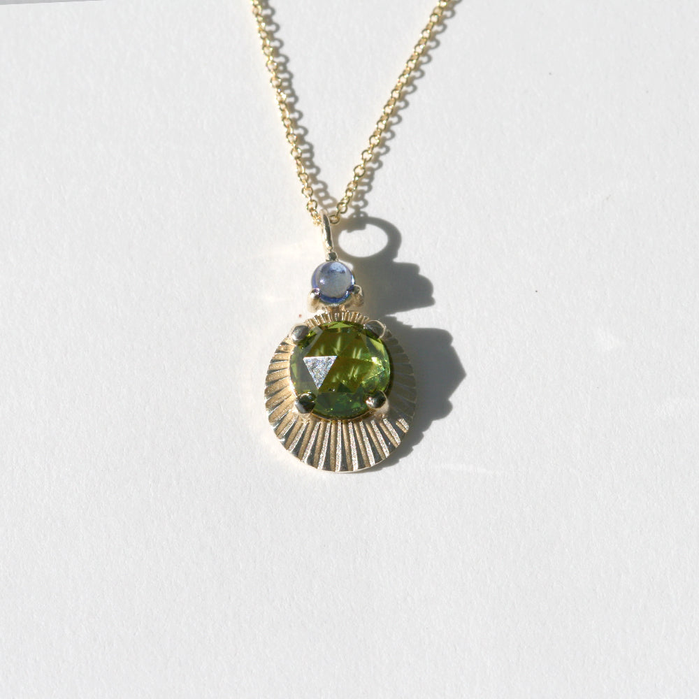 Peridot Light Charm