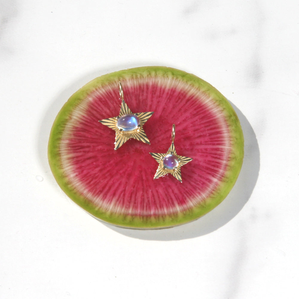 Moonstone StarLight Charm- Small